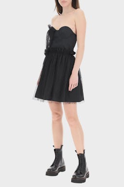 Red Valentino The Black Tag Dress: image 1