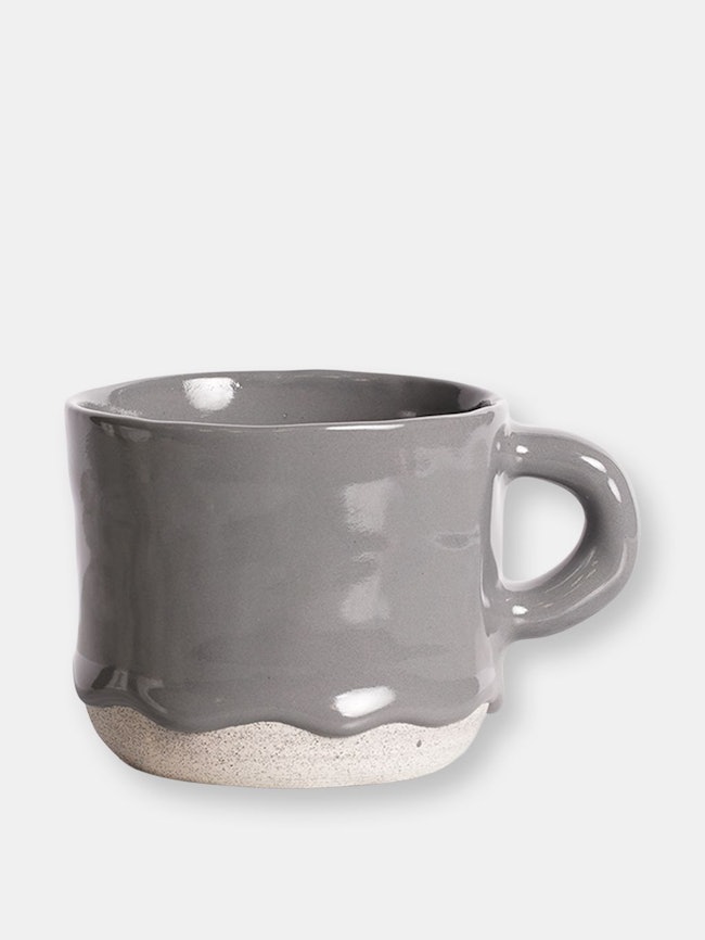 Charcoal Drippy Mug: image 1