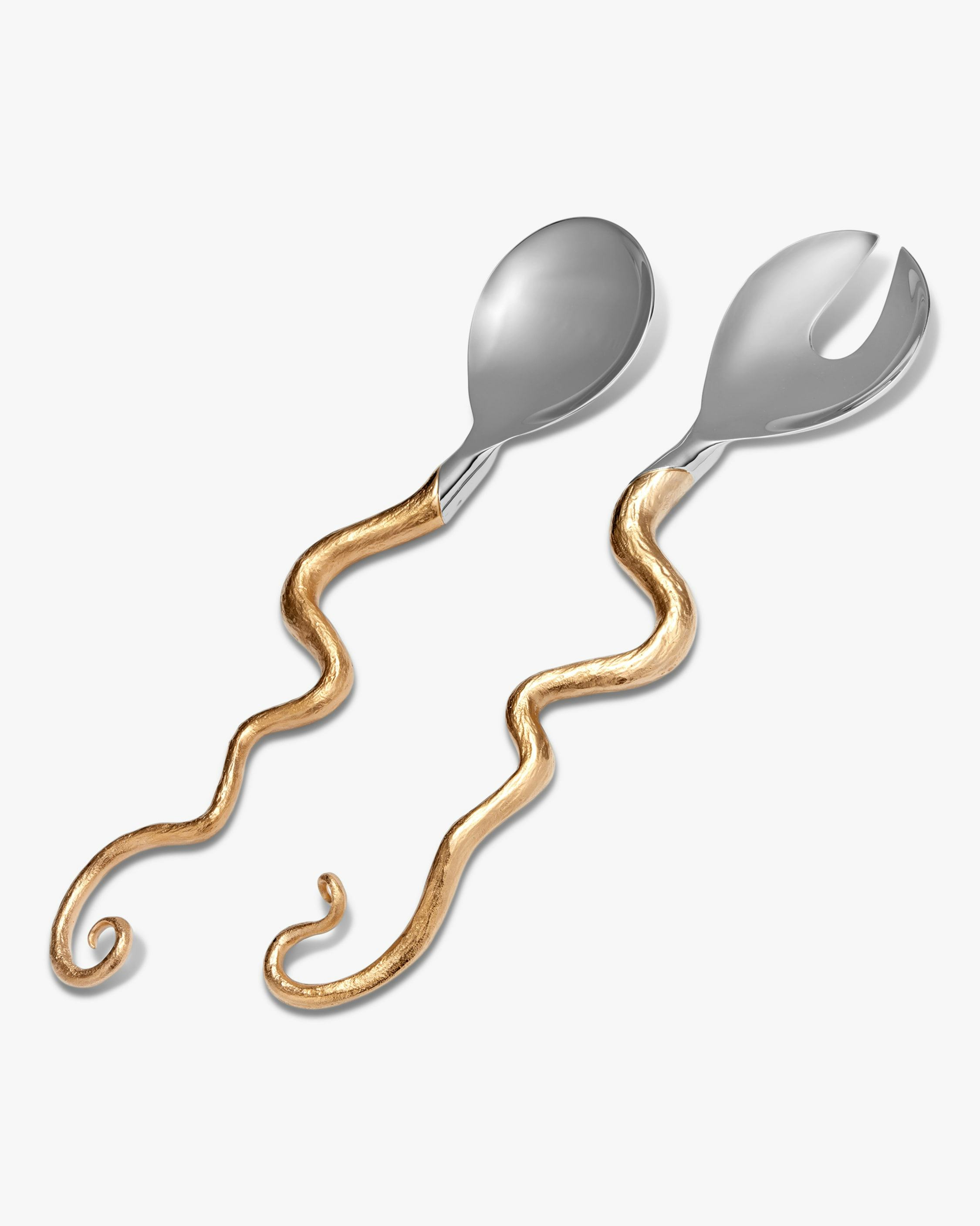 Haas Twisted Horn Serving Set 2-Piece Set: image 1