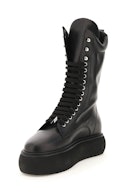 The Attico Selene Leather Flatform Boots: additional image