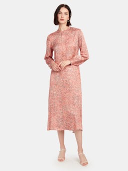 Lennon Long Sleeve Midi Dress: image 1