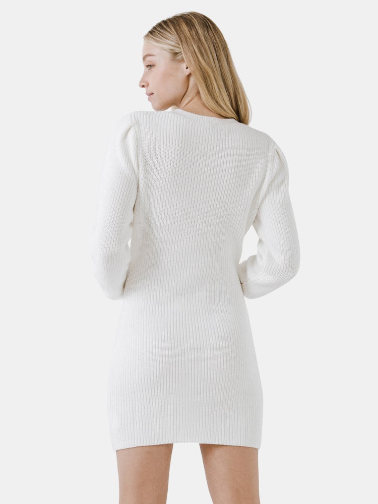 Sweater Mini Dress: additional image