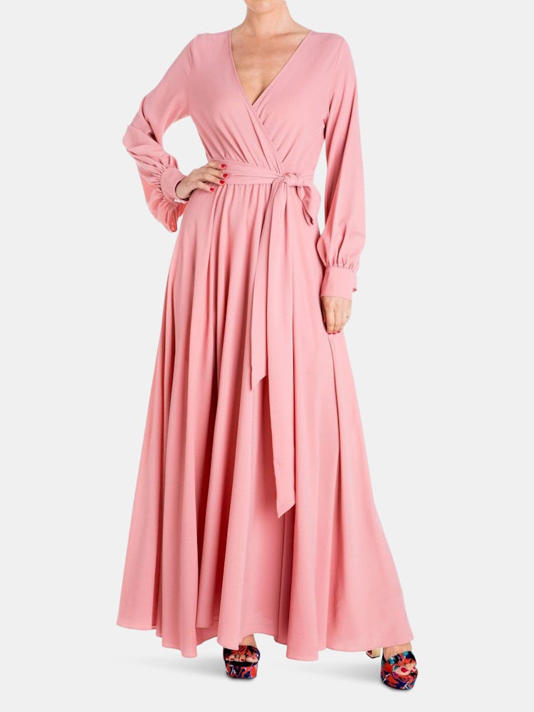 LilyPad Maxi Dress - Mauve: image 1