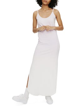 Knit Fade-Out Spagetti Maxi Dress: additional image