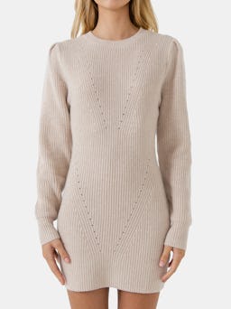 Sweater Mini Dress: additional image
