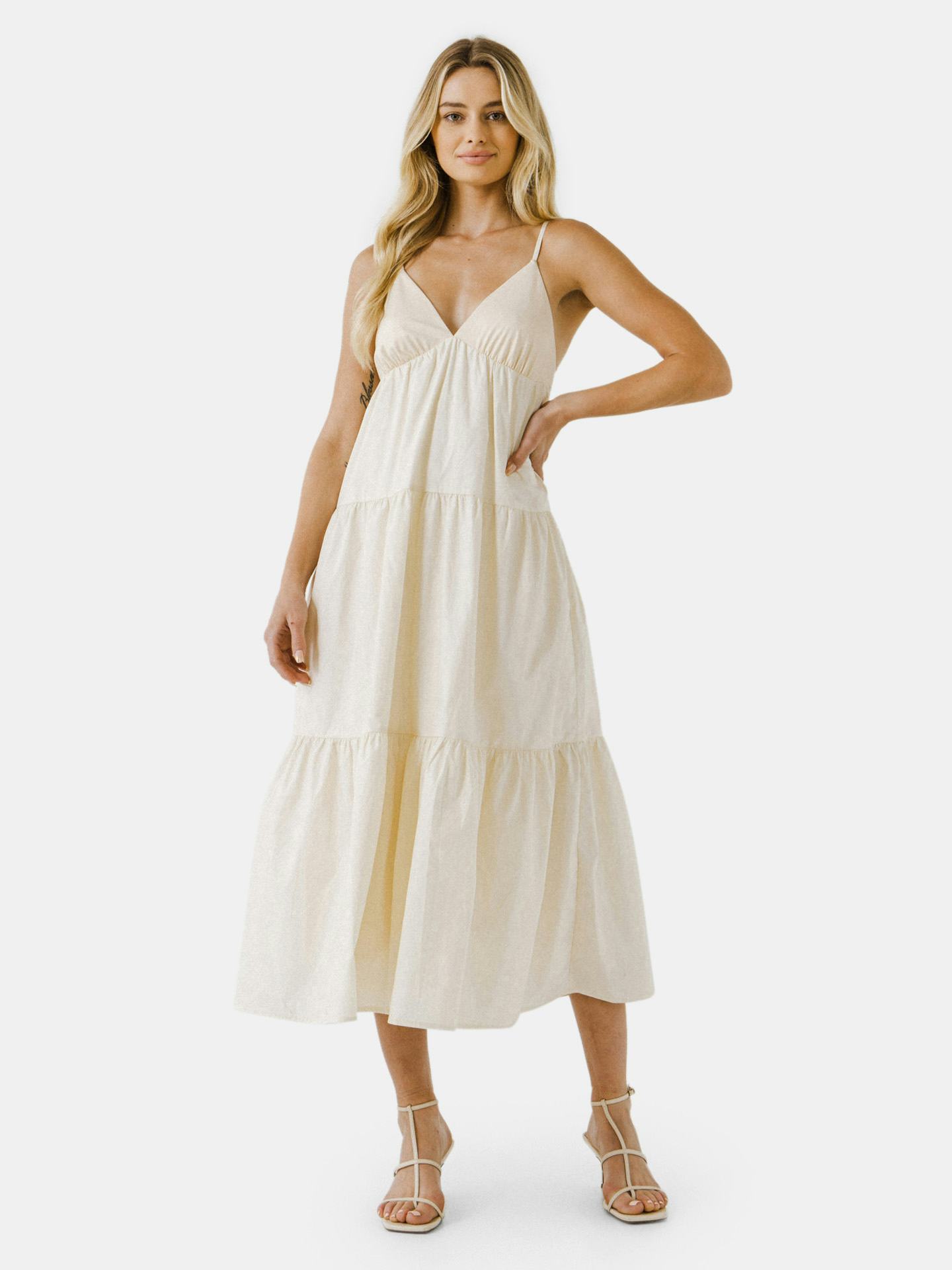 Mix Media Cami Dress: image 1