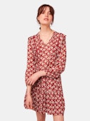 Oak St Long Sleeve Floral Mini Dress: image 1
