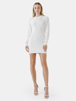 Sweater Mini Dress: additional image