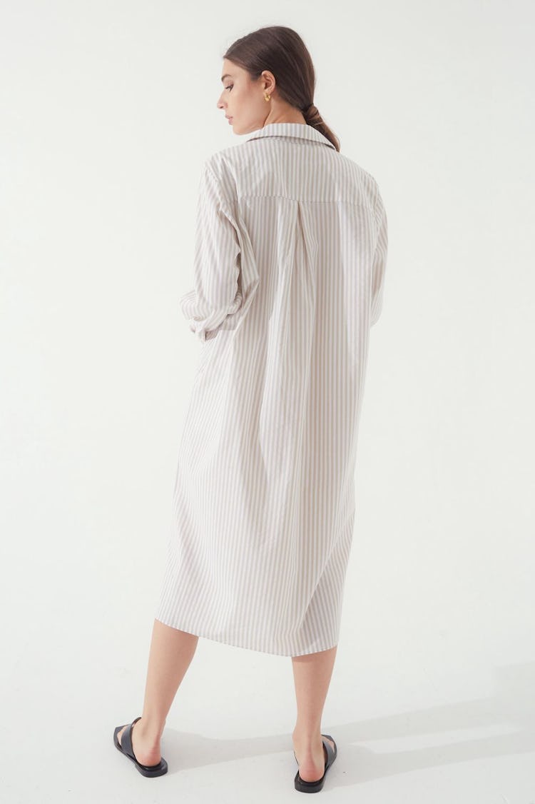 Stripe Shirt Dress: additional image