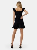 Ruffle Sleeve Smocked Mini Dress: additional image