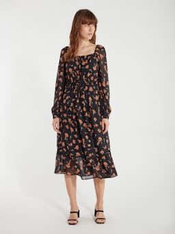 Padma Puff Sleeve Midi Dress: additional image