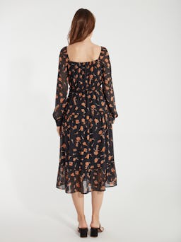 Padma Puff Sleeve Midi Dress: additional image