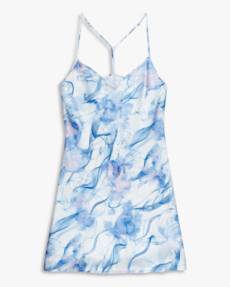 Mist Silk Slip Dress: image 1