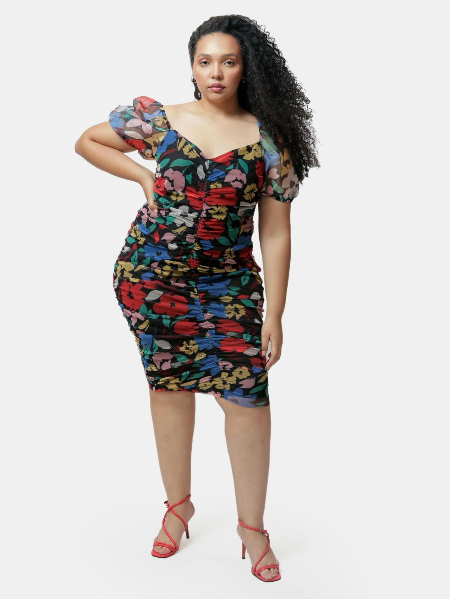 Puff Sleeve Frankie Dress: image 1