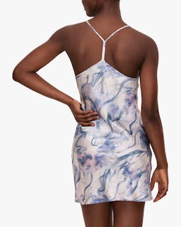 Mist Silk Slip Dress: additional image