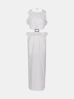 Bianca Midi Dress - Ivory: additional image