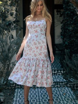 Rosetta Midi Dress - Rosetta Print: additional image