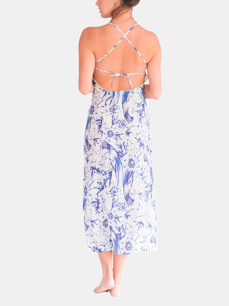Mila Tropical Paradise Slip Dress: additional image