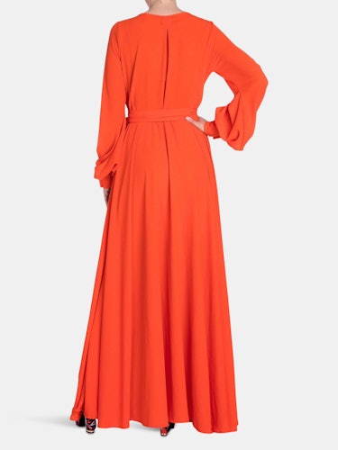 LilyPad Maxi Dress - Flame: additional image