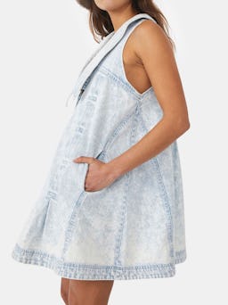 Katie Denim Sleeveless Dress: additional image