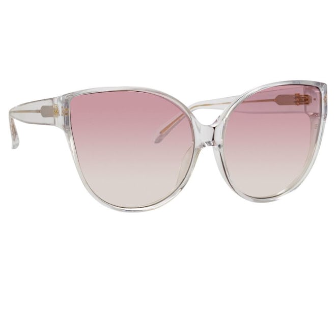 Linda Farrow 656 C12 Cat Eye Sunglasses: image 1