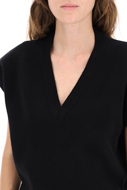 The Row Durante Cashmere Vest: additional image