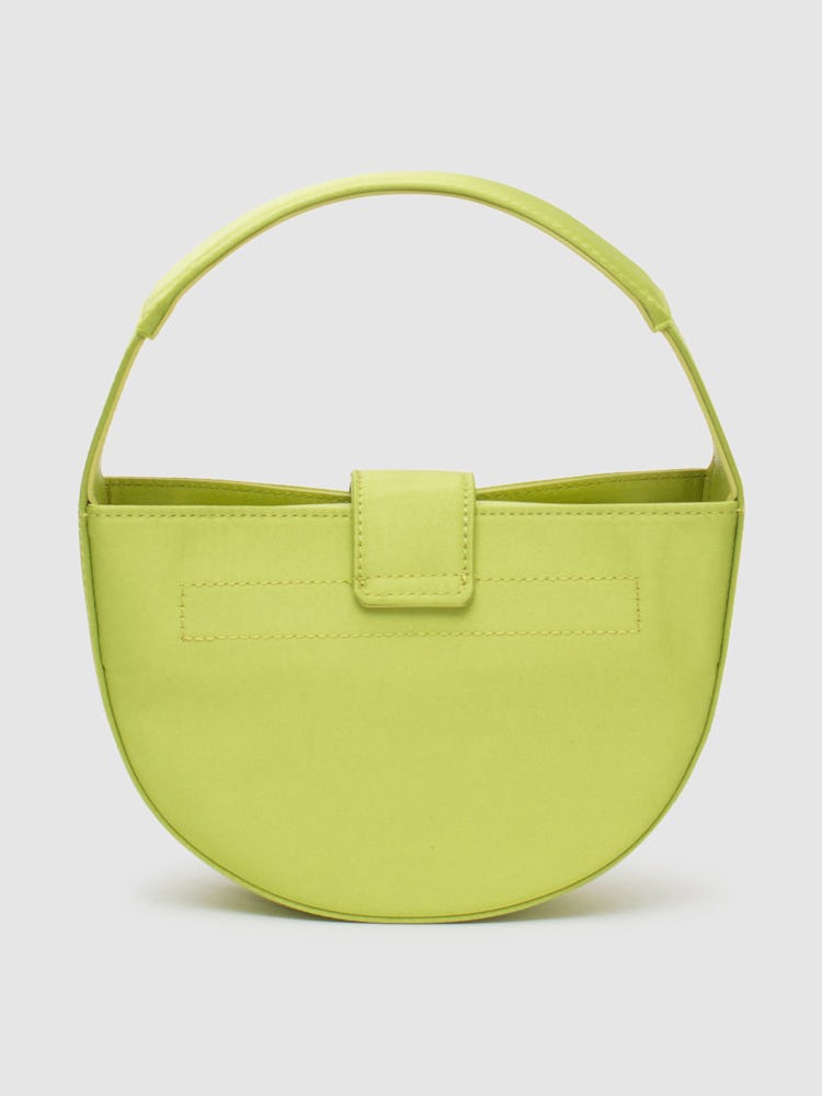 Nº52 Demi Lune Mini - Lime Satin: additional image