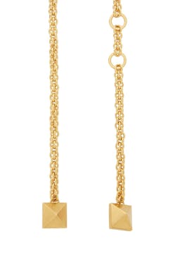 Valentino Garavani Rockstud gold-tone chain belt: image 1