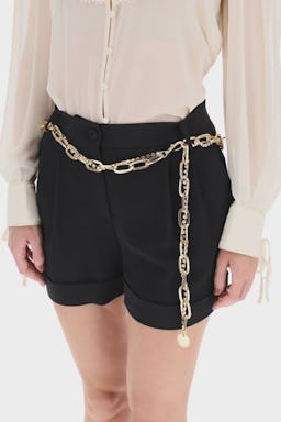 B Low The Belt Isla Chain Belt With Crystals: additional image