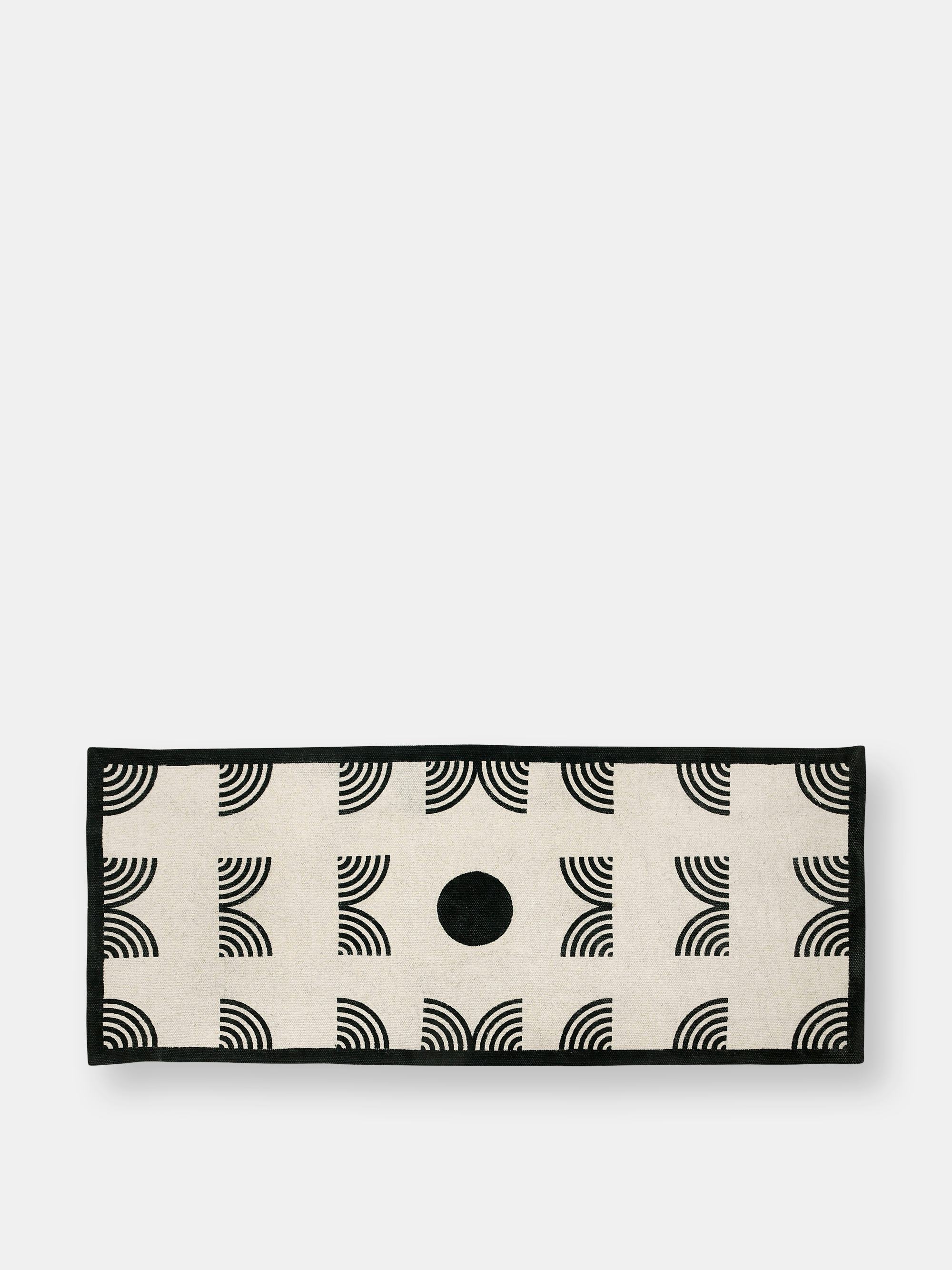 Noir Celestial Boho Runner- 24 x 60 Inches: image 1