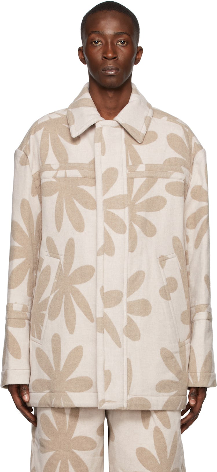 Taupe La Montagne 'Le Manteau Montagne' Coat: image 1