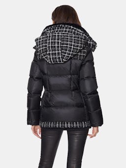 Melrose Frost Midweight Mixed Media Puffer: additional image