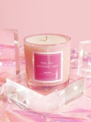Iridescent Pink Candle: additional image