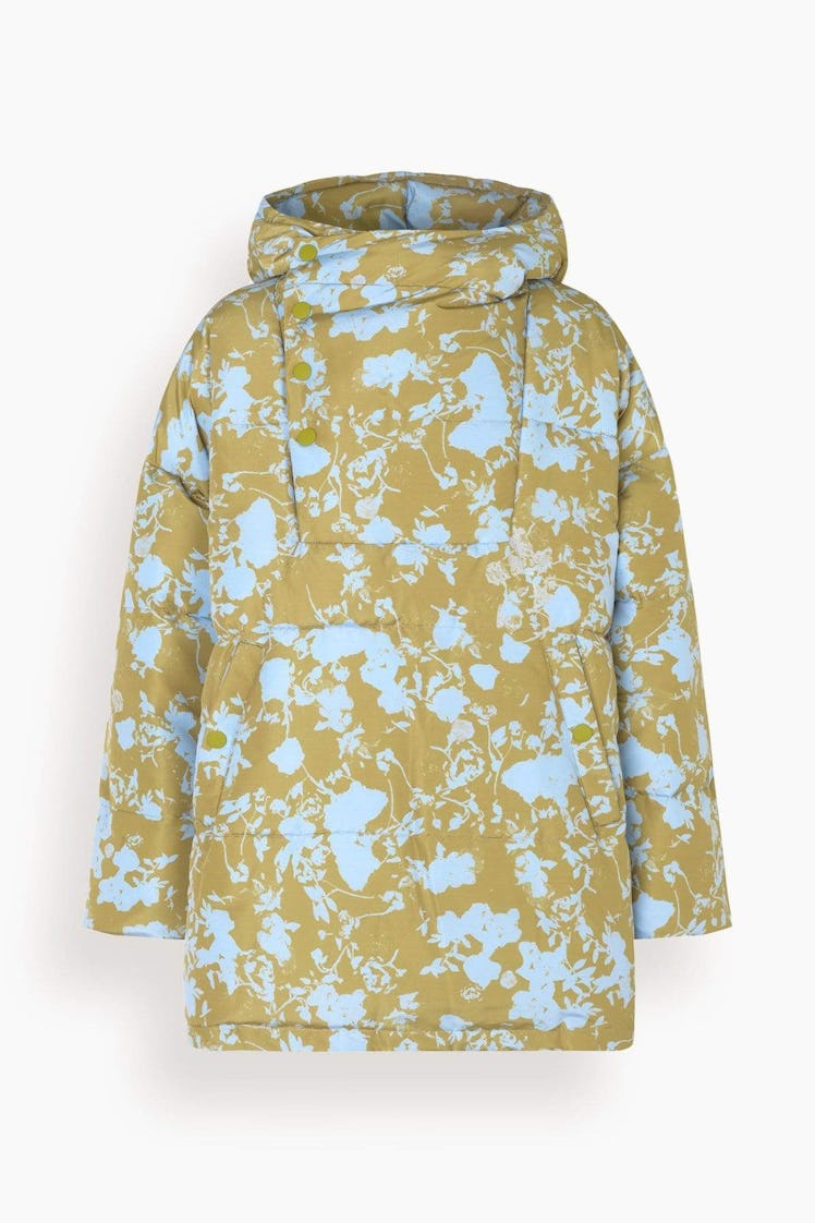 Kristina Coat in Flower Blue: image 1