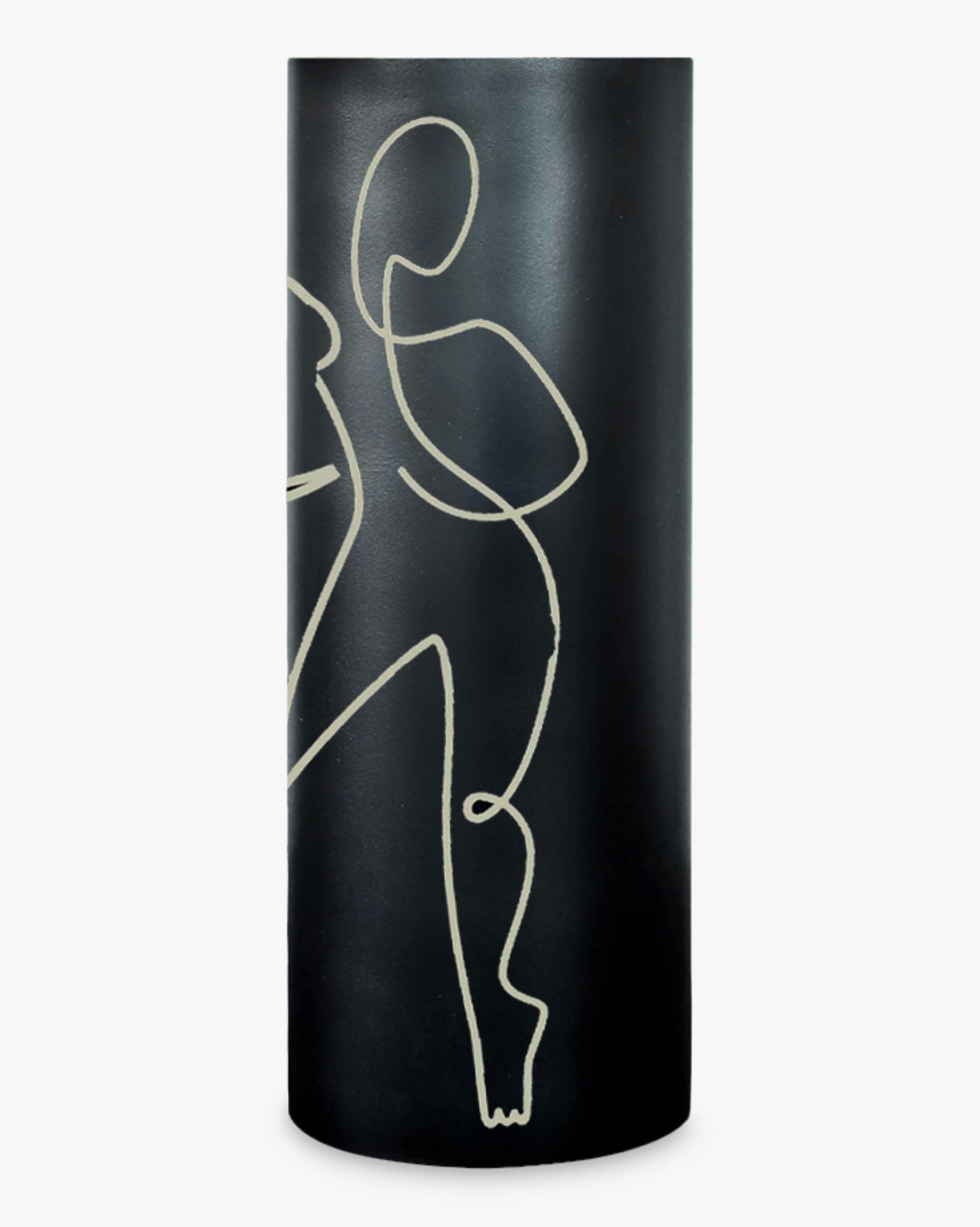 Black Carrie Vase: image 1