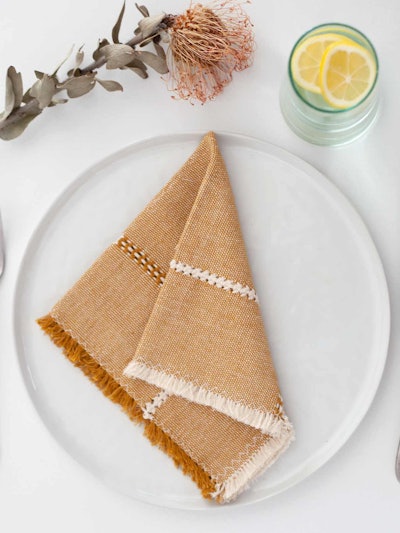 Honey Cloth Dinner Napkin Set 6: image 1