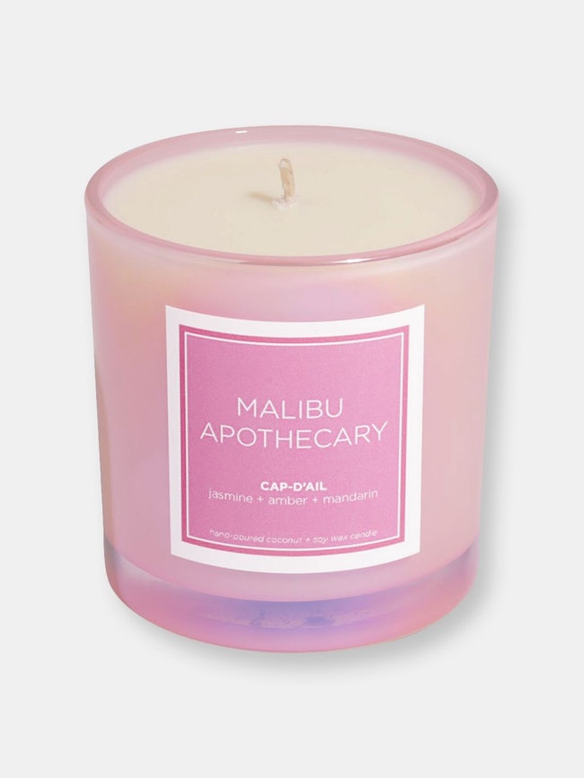 Iridescent Pink Candle: image 1