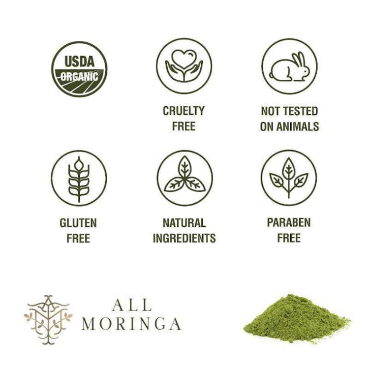 Premium 100% Organic Raw Moringa Oleifera Powder: additional image