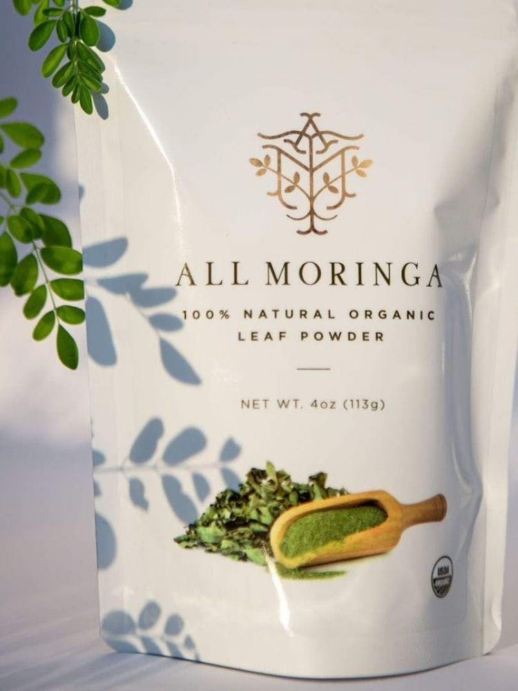 Premium 100% Organic Raw Moringa Oleifera Powder: additional image