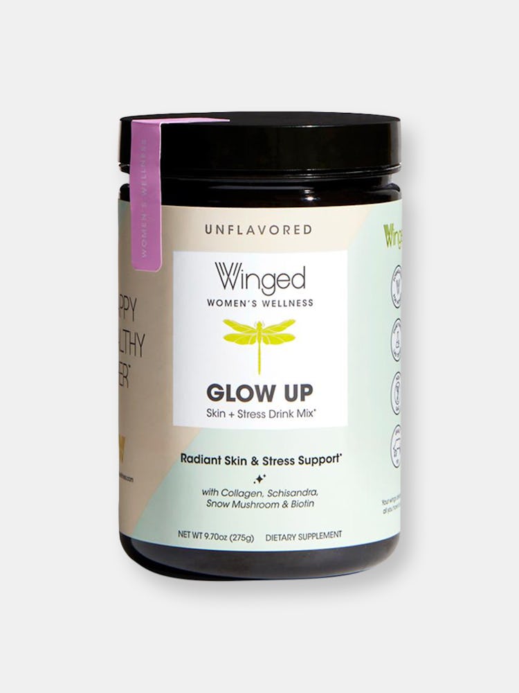Glow Up Collagen & Stress Powder with Biotin and Tremella: image 1