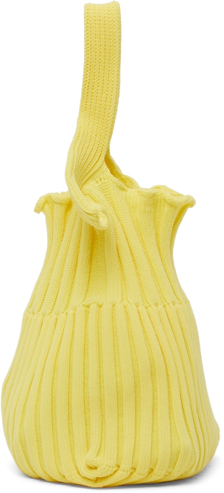 Yellow Fluted Tote: additional image