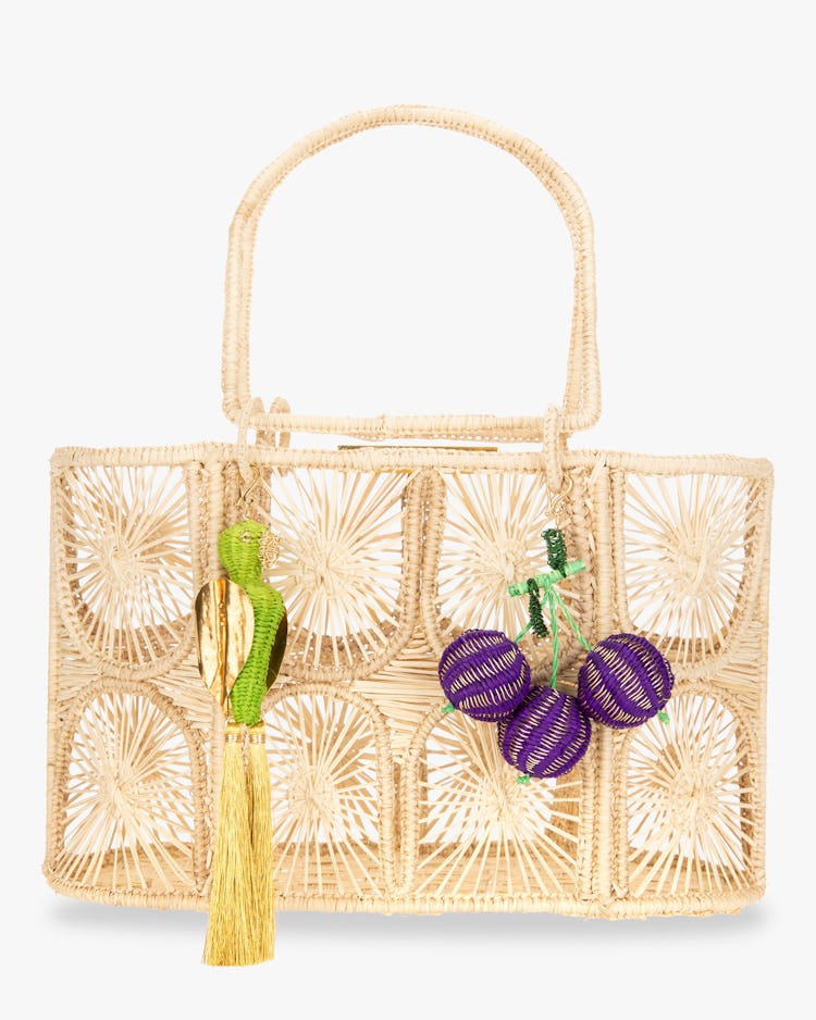 Woven Parrot Handbag: image 1