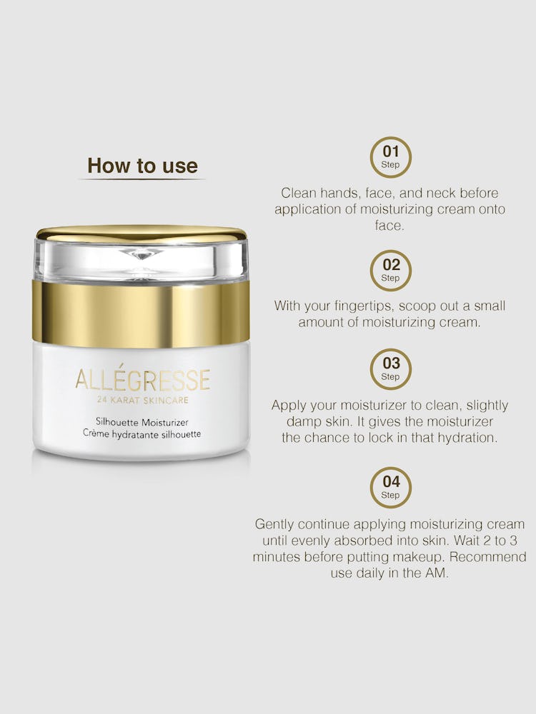 Allegresse 24K Skincare Silhouette Moisturizer: additional image