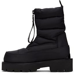 Black Kai Flat Boots: additional image