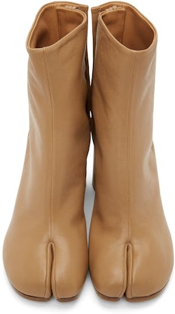 Beige Tabi Boots: additional image