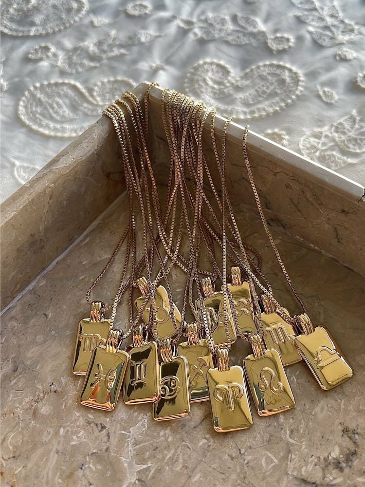 Zodiac Necklace: additional image