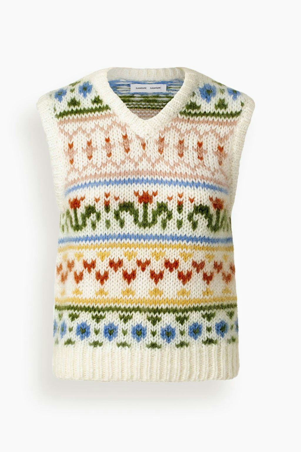 Simones Vest in Whisper White: image 1