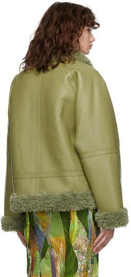 SSENSE Exclusive Green Rind Jacket: additional image