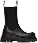 Black Lug Chelsea Boots: image 1