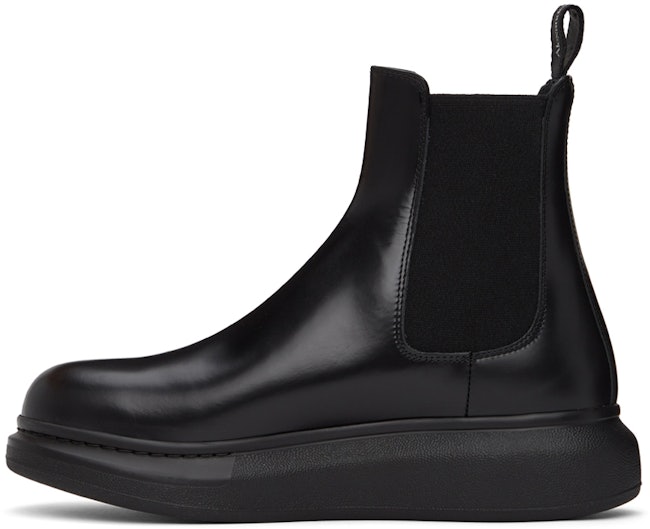 Black Hybrid Chelsea Boots: additional image